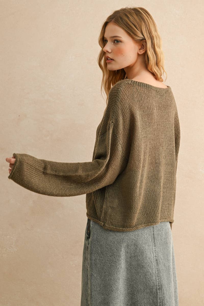 Light Weight Knitted Top