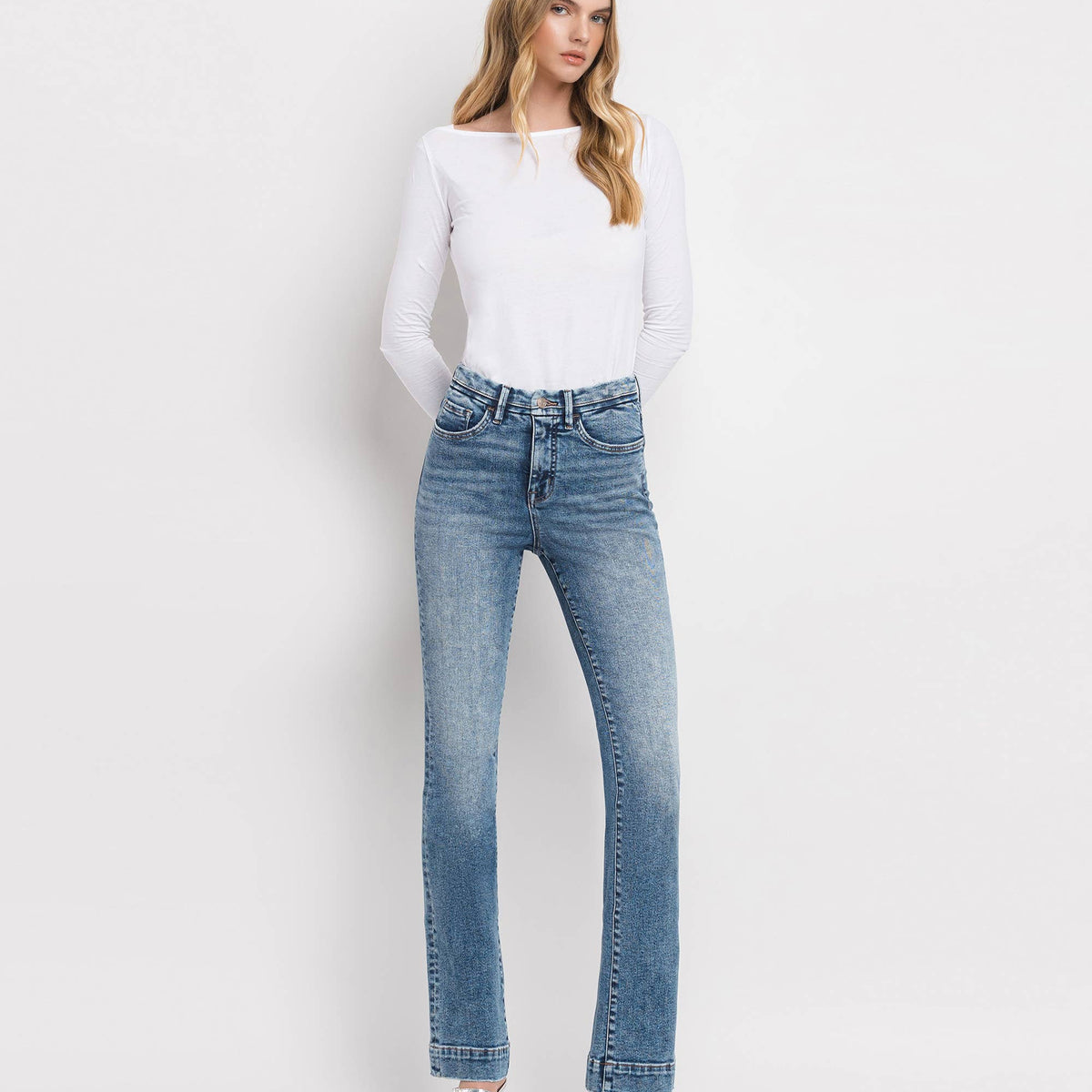 Tummy Control High-Rise Bootcut- Lovervet