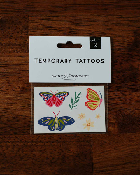 Secret Garden Temporary Tattoos