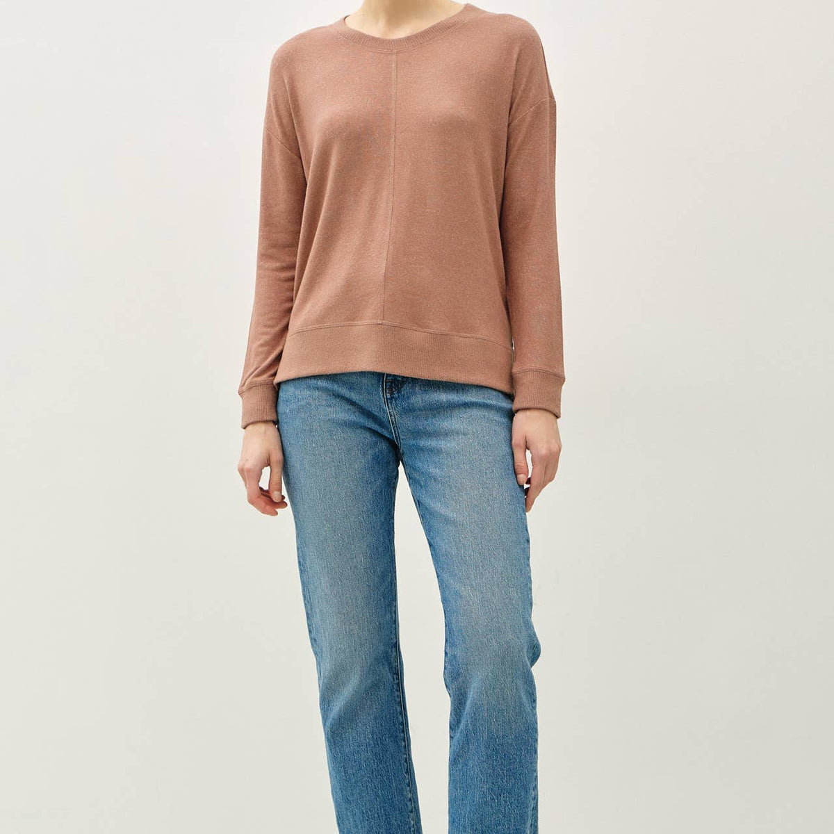 Buttery Hacci Brushed Knit Top