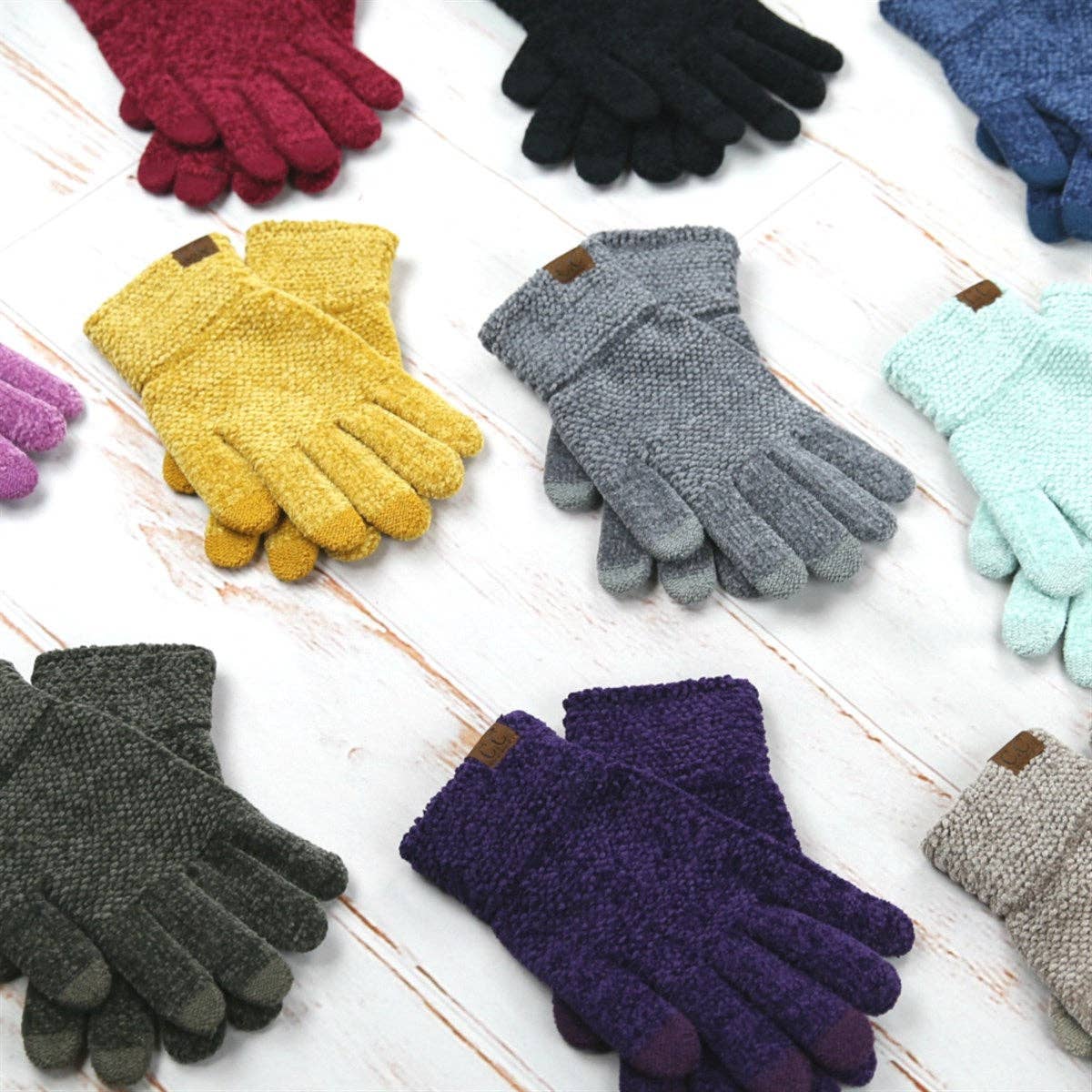 CC Chenille Touchscreen Glove