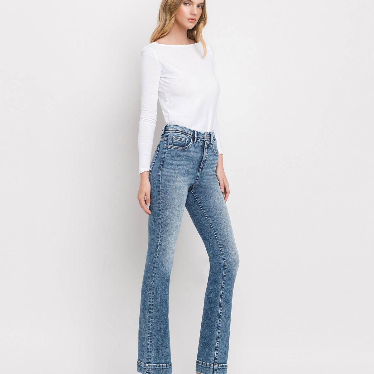 Tummy Control High-Rise Bootcut- Lovervet