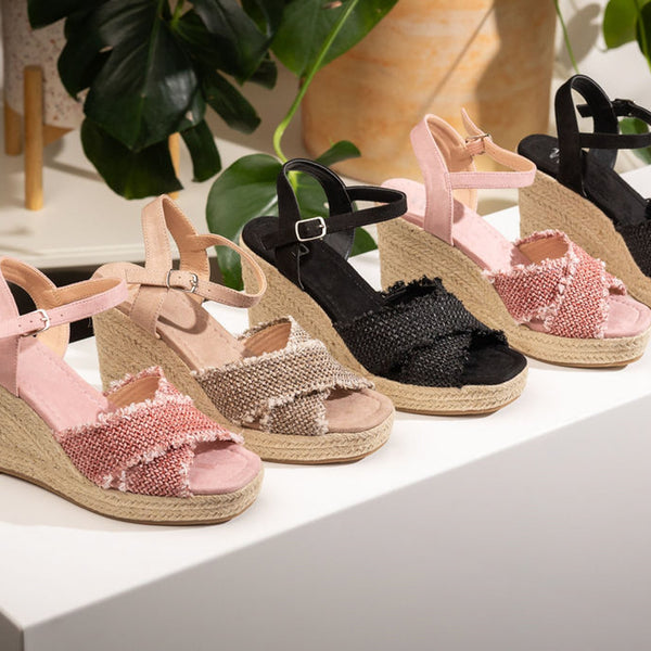 Elinor Wedge in Pink