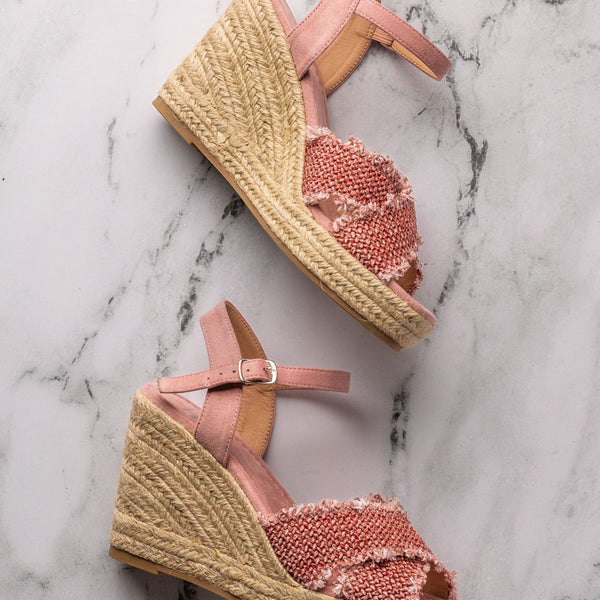 Elinor Wedge in Pink