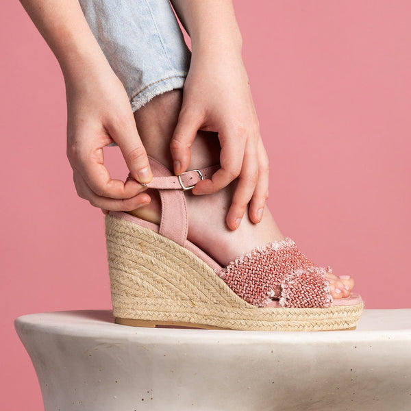 Elinor Wedge in Pink