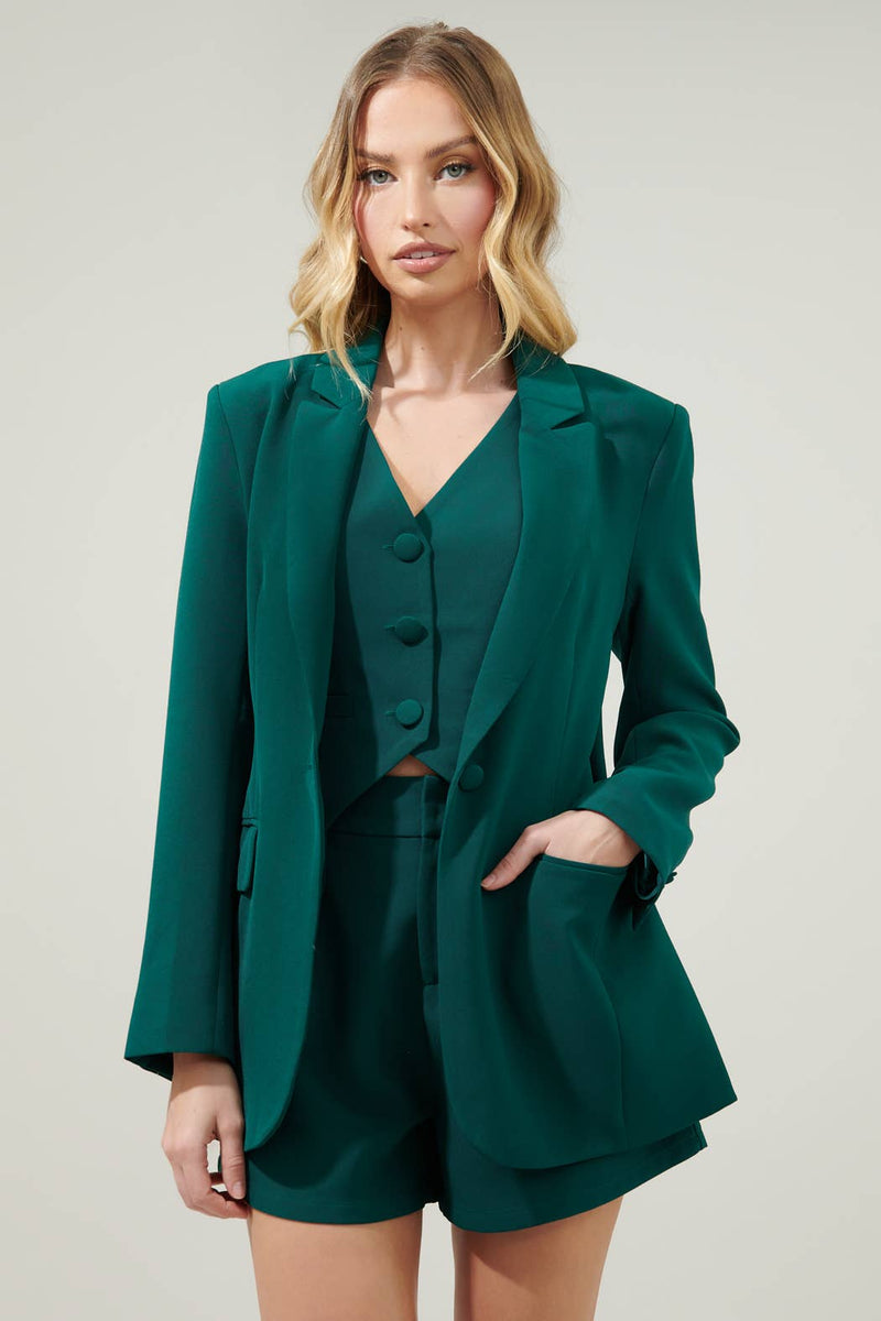 Chelsea Fitted Notch Lapel Blazer