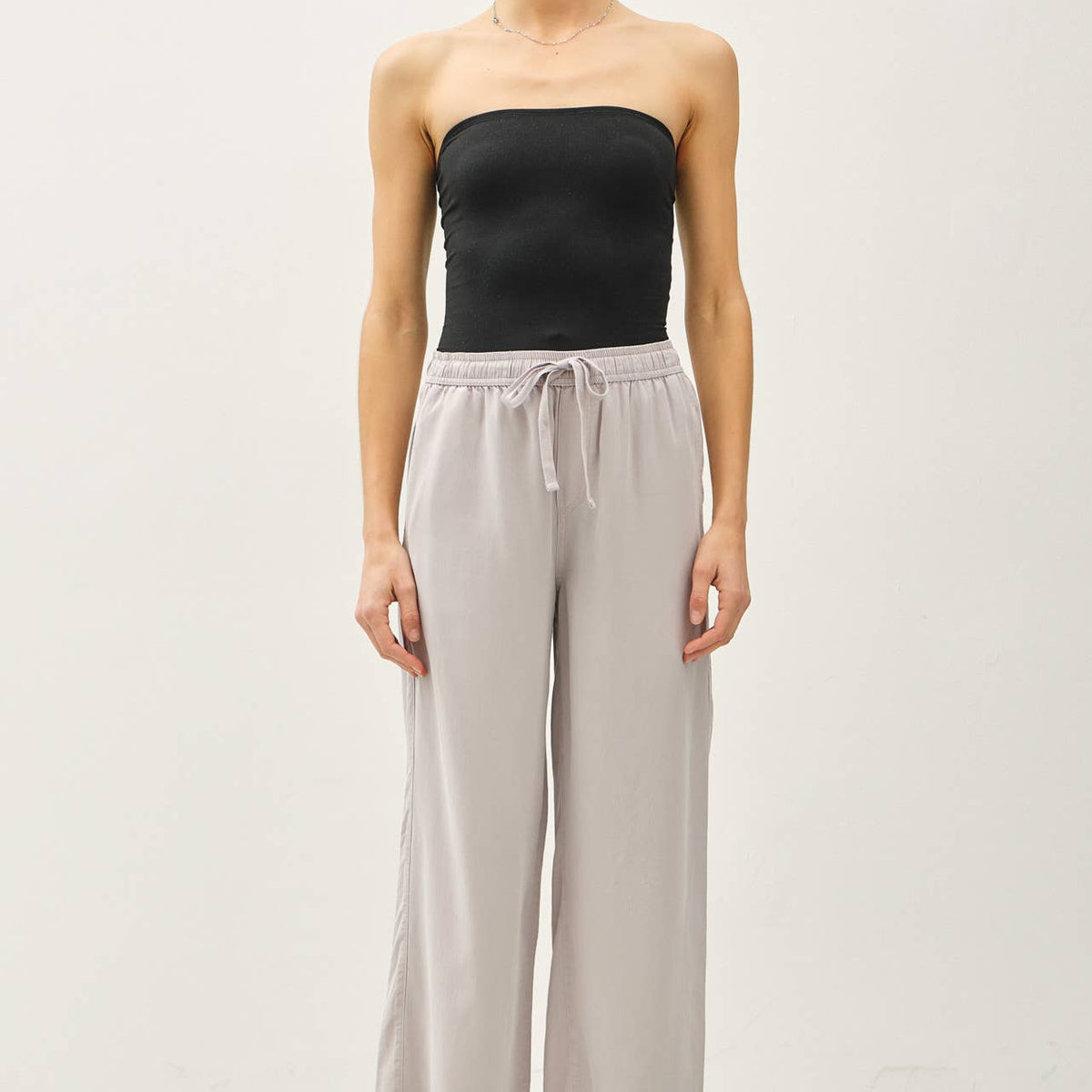 Tencel Wide Leg Pants