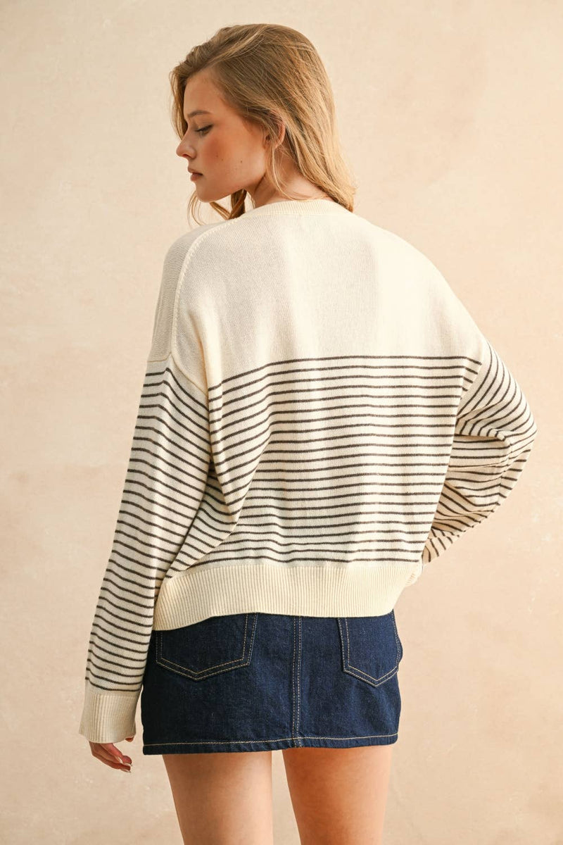 Bri Stripe Sweater