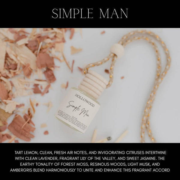 Simple Man Car Diffuser