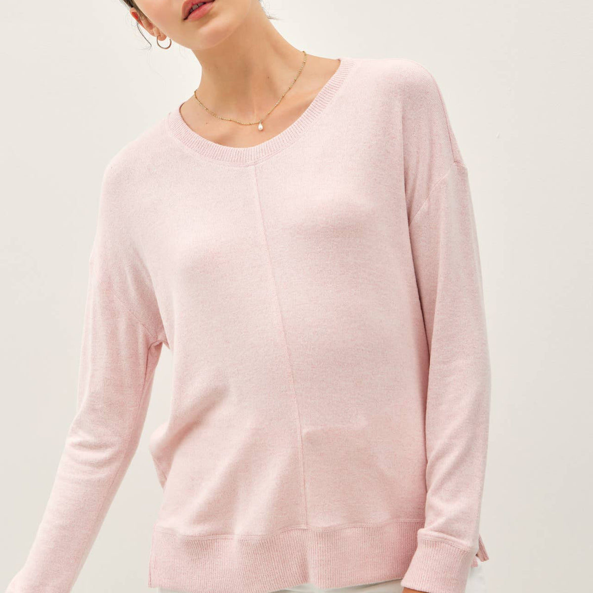 Buttery Hacci Brushed Knit Top