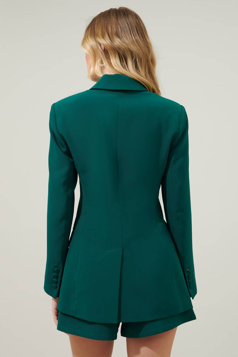 Chelsea Fitted Notch Lapel Blazer