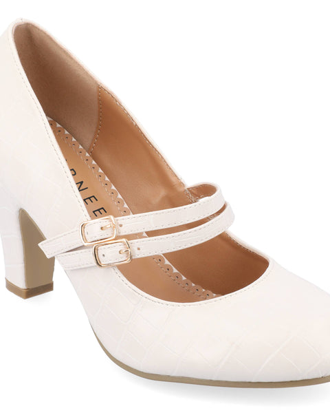 Journee - Windy Mary Jane Pump Heels In Statment