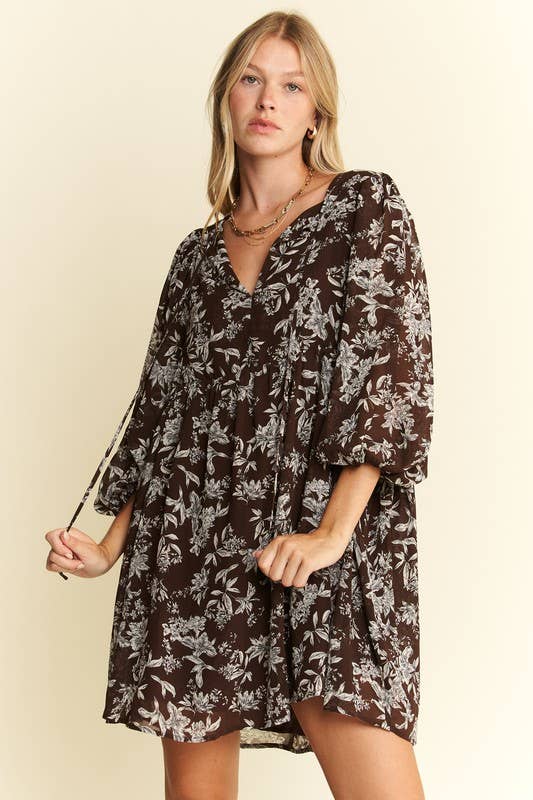 The Jayde Floral Mini Dress