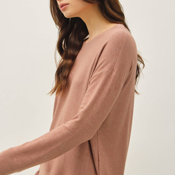 Buttery Hacci Brushed Knit Top
