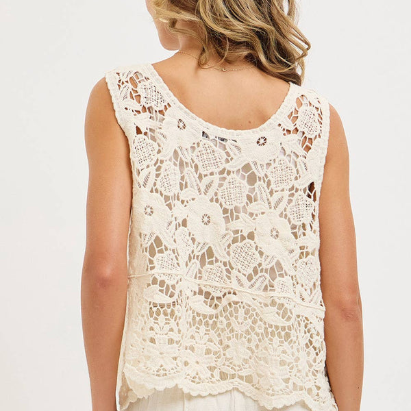 Crochet Lace Tank Top