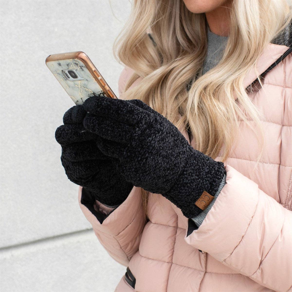 CC Chenille Touchscreen Glove