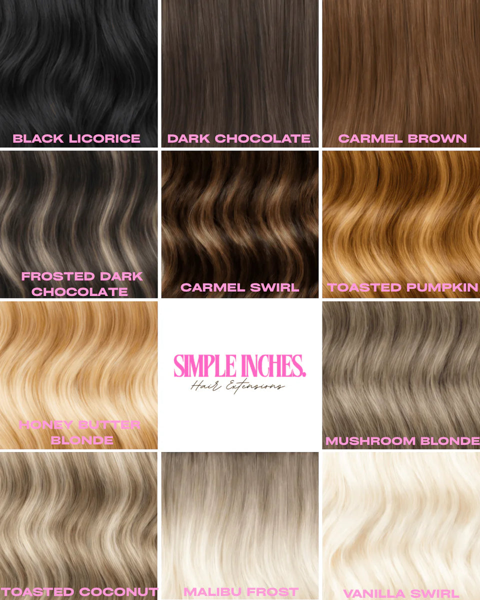 Simple Inches Hair Extensions