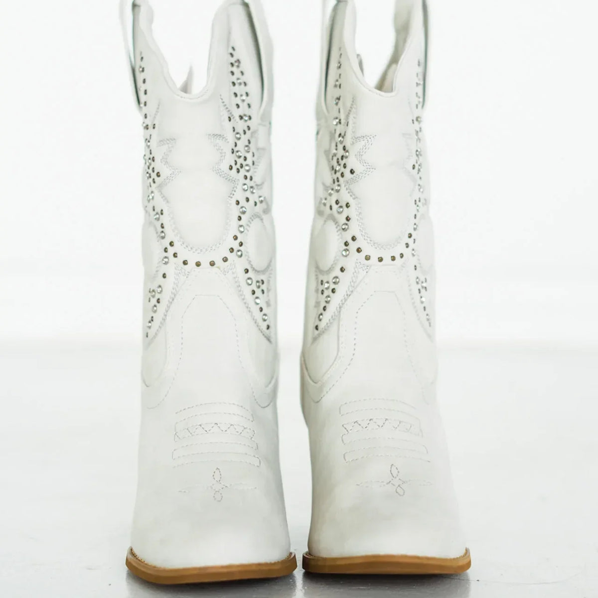 Houston Western Boots in White