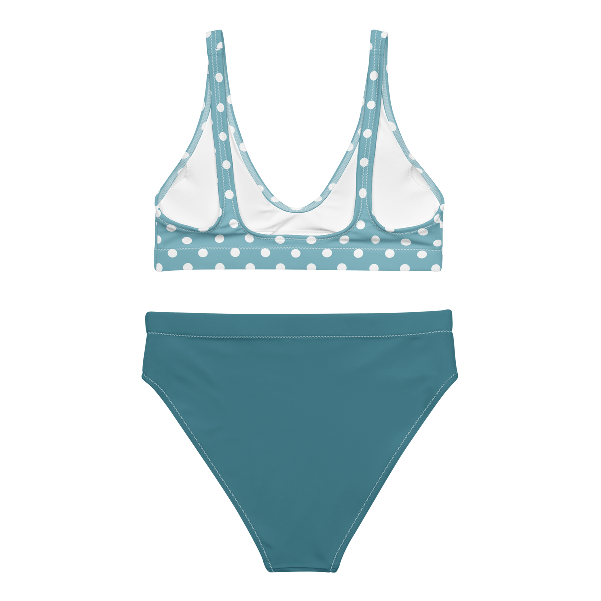 Light Blue Polkadot Bikini