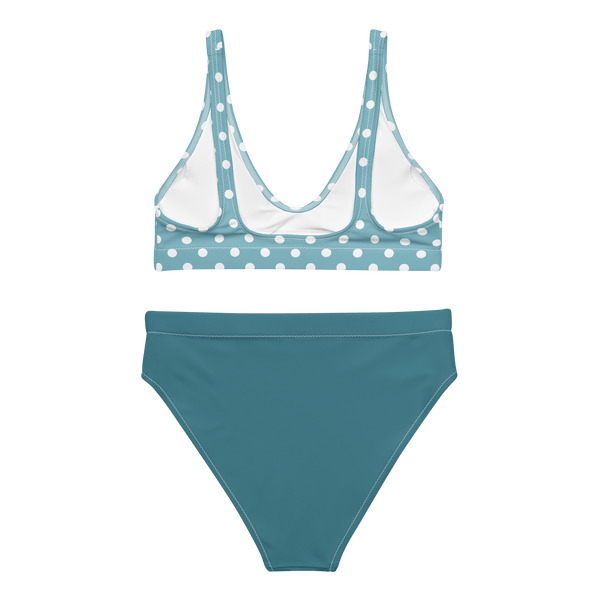 Light Blue Polkadot Bikini