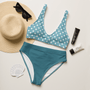 Light Blue Polkadot Bikini