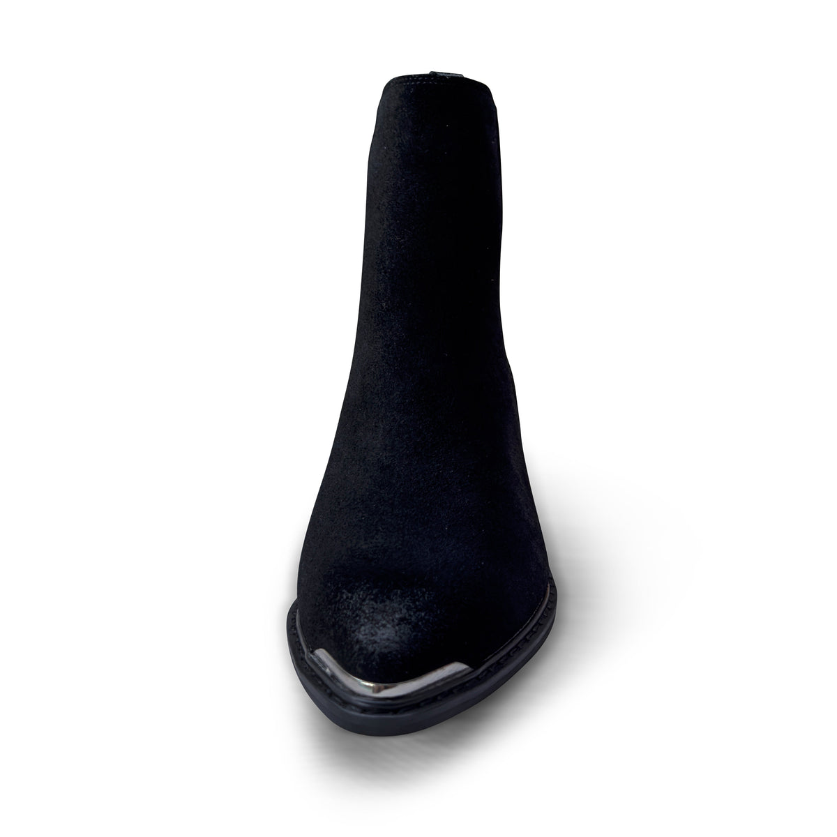 Wylie Suede Ankle Boot in Black