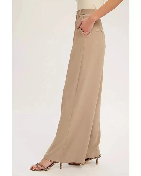 High-waisted Wide Leg Pants - SLATE Boutique & Gifts