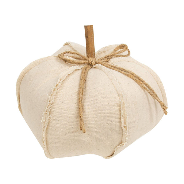 Canvas Stuffed Pumpkin 8" - SLATE Boutique & Gifts