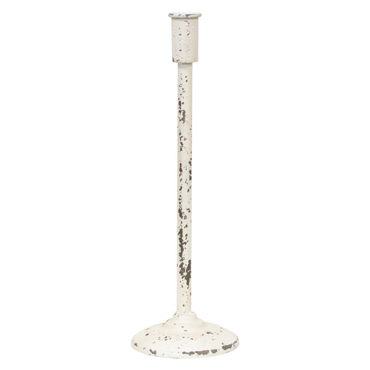 14.5" Distressed Candle Holder decor - SLATE Boutique & Gifts
