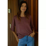 Echo Tee - Linen Sweater - SLATE Boutique & Gifts