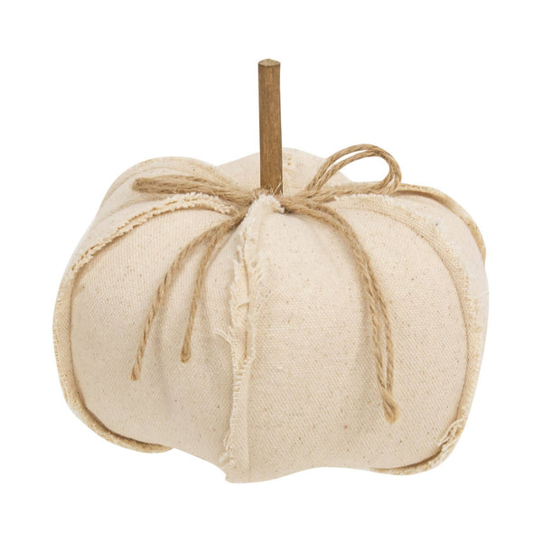Canvas Stuffed Pumpkin 6.5" - SLATE Boutique & Gifts