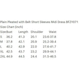 Pleated Midi Dress Belt - 3 Colors - SLATE Boutique & Gifts