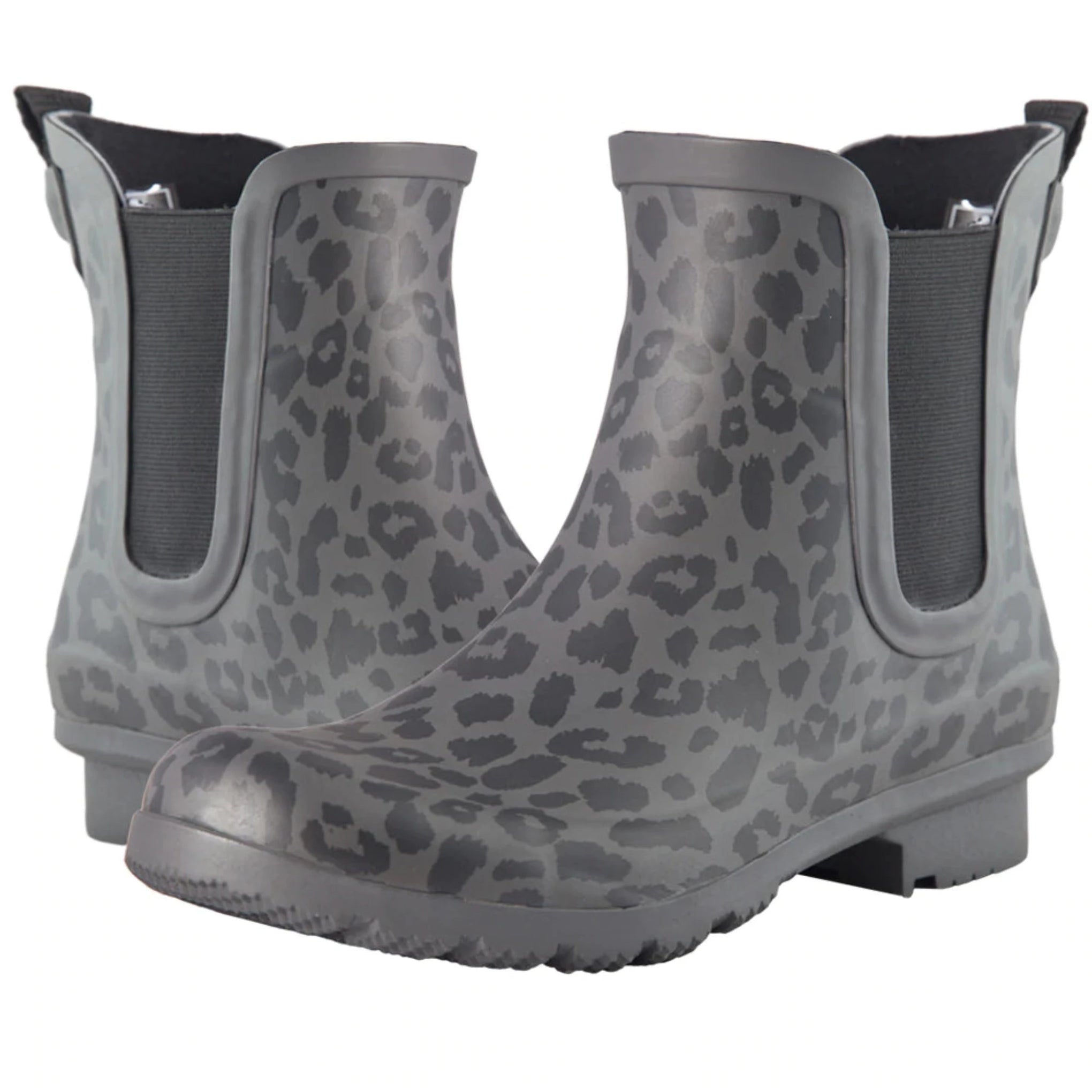 Leopard ankle sales rain boots