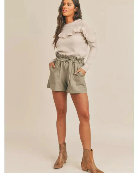 Hang Tight Linen Shorts - SLATE Boutique & Gifts