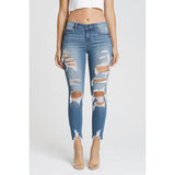 Josie Mid-Rise Skinny Crop - SLATE Boutique & Gifts